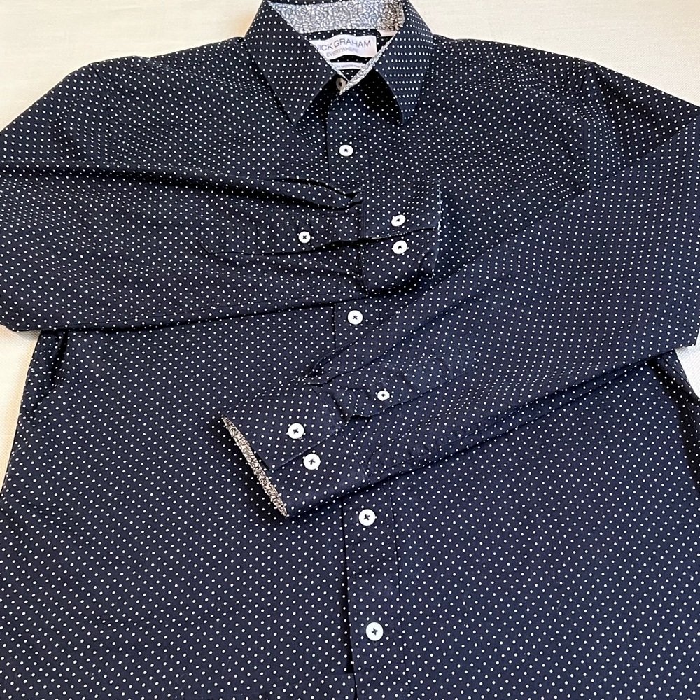 Nick Graham, button down, large